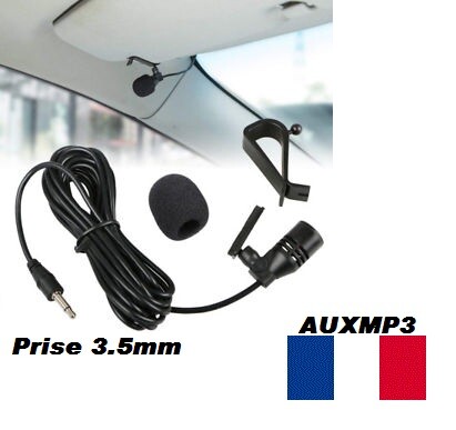 Microphone 5mm pour - 3,5mm,