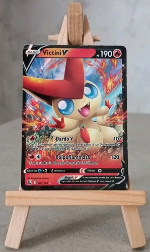 Carta pokémon victini bst - carta, v
