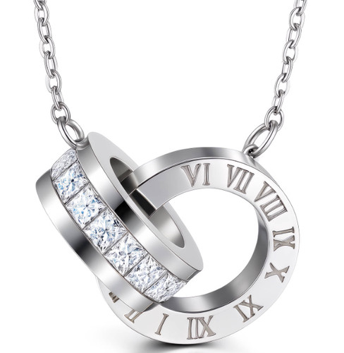 Collana anelli romani - collana,