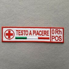 PATCH CROCE ROSSA