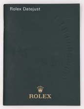 ROLEX DATEJUST BOOKLET SPANISH