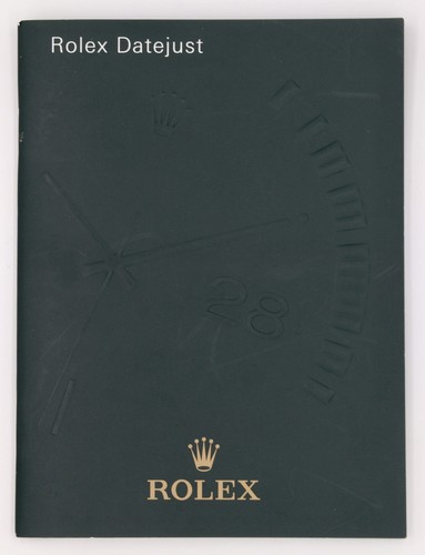 Rolex datejust booklet spanish - datejust,