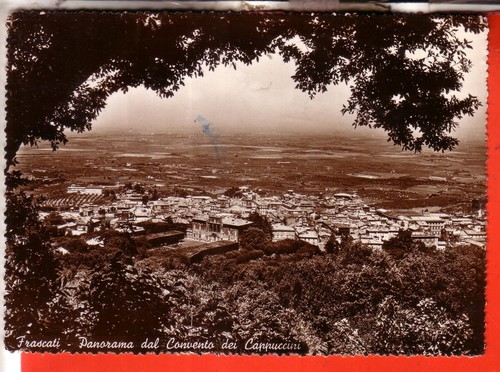 Cartolina frascati antica - frascati,