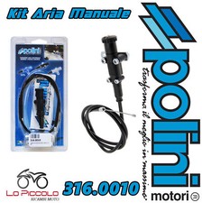 KIT ARIA MANUALE POLINI PER CARBURATORI 12 16 17,5 19 21 24 26 E ALTRI