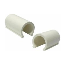 CLIPS IN PVC PER SERRE FISSAGGIO TELO NYLON PLASTICA RETE SU SERRA CONF 1 KG