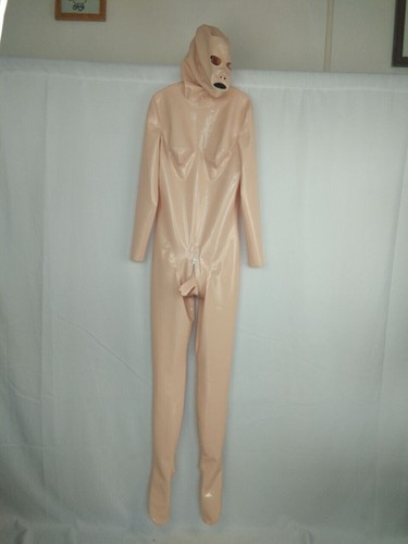 Tuta gatto pelle lattice - , gomma