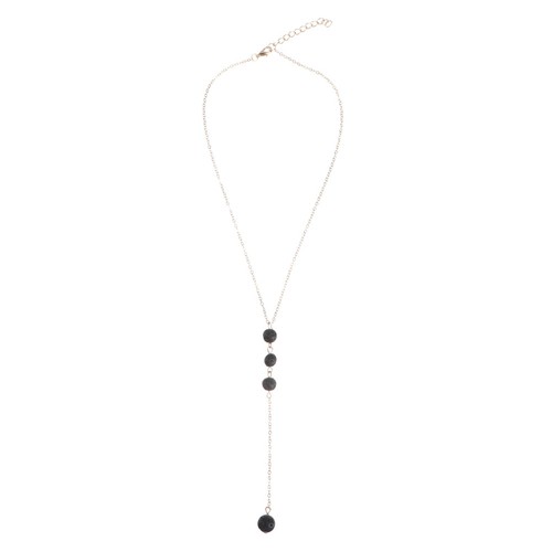 Collana pietre con - ,
