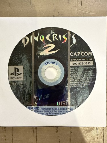 Dino crisis loose sony - dino, 2;