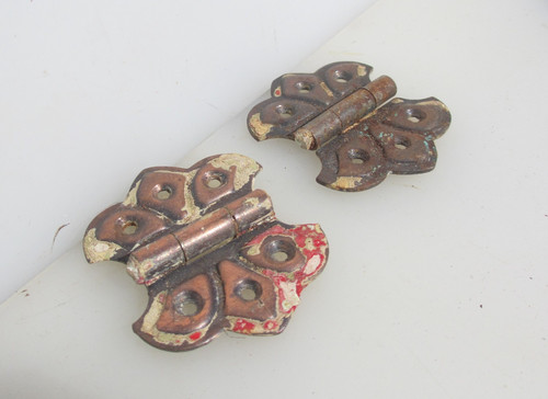 Antique iron hinges gate - iron,