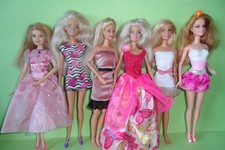 Lotto 6 Barbie originali