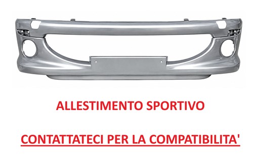 Paraurti anteriore con fendi - paraurti,