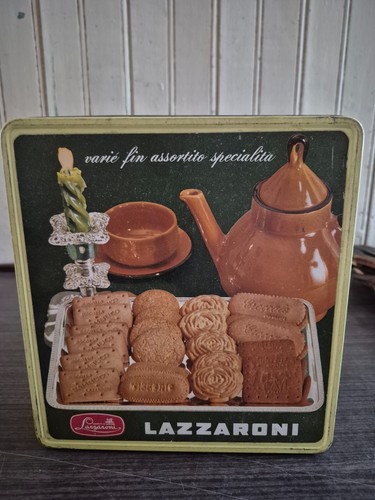 Lazzaroni scatola latta - lazzaroni,