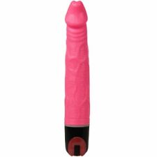 Fallo Vibratore ANALLERGICO Vaginale Anale Realistico Dildo Naturale Sex toy 24