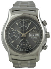 Roamer Searock Automatico Cronografo Da Uomo Valjoux 7750 Con Scatola, Funziona