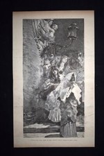 The exit from the church