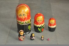 6 PC Set Vintage Bambola Forma