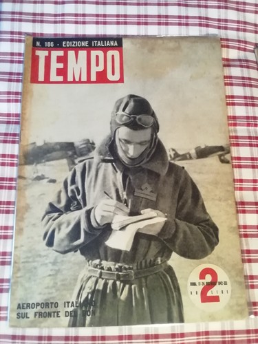 Tempo 1942 giornale 2gm - tempo,