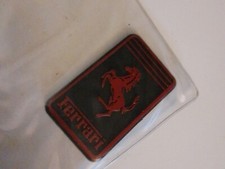 Ferrari Plastic Badge ,1980s