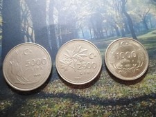 Turchia:N° 3 monete in Lira turca.