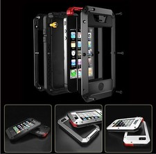   Custodia Gorilla Metal per iPhone 6 7 8 X & SE2020 SAMSUSUNG impermeabile antiurto