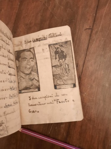 Quadernetto del 1949 sul giro - del,