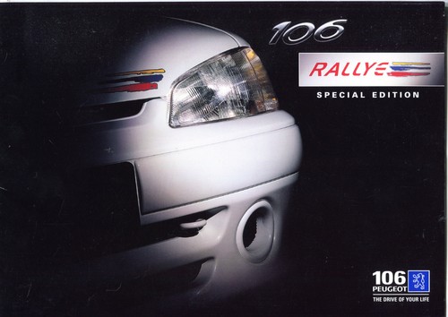 Peugeot 106 rallye special - rallye,