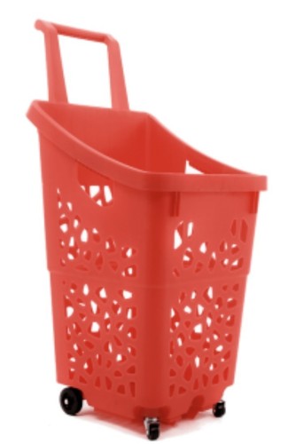Cestino spesa trolley litri - spesa,