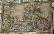 Arazzo antico con cornice
