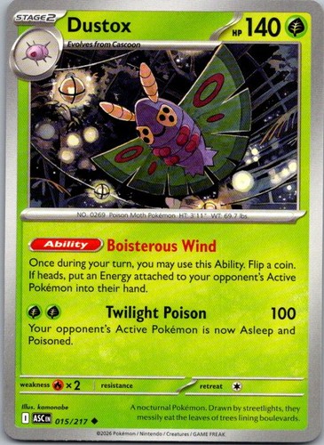 Dustox 015 217 uncommon - 015/217,