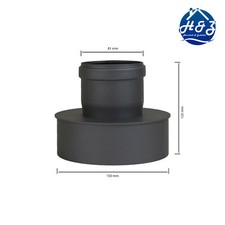 Tubo pellet estensione da 80 a