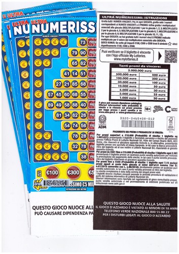 Gratta vinci ultra - vinci, 13
