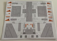 Lego Star Wars Foglio Adesivo