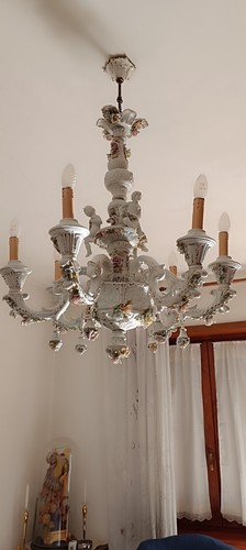 Lampadario capodimonte - lampadario,