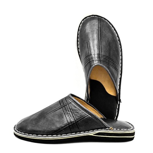 Babouche pelle punta - pelle,