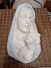 Scultura In Ceramica Madonna