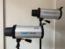 Coppia Flash da Studio Professionali FOMEX HD1000 (1000Ws) - USATI, Ottimo Stato