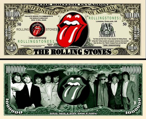 Rolling stones billet million - rolling,