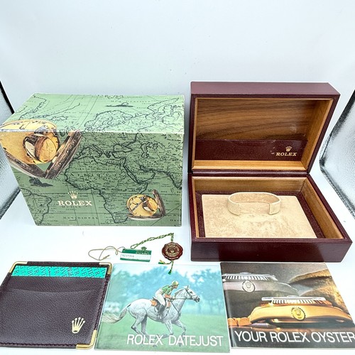 Rolex watch box vintage - rolex,