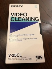 Sony VHS Video Cleaning V-25CL