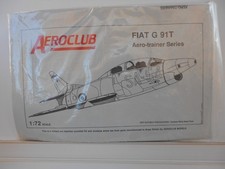 Fiat G.91T, scala 1/72 + decal