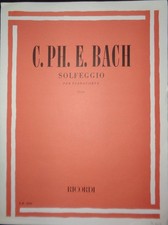 Bach, Carl Philipp Emanuel: Solfeggio per pianoforte