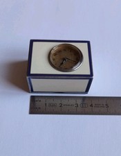 Miniature Swiss silver enamel