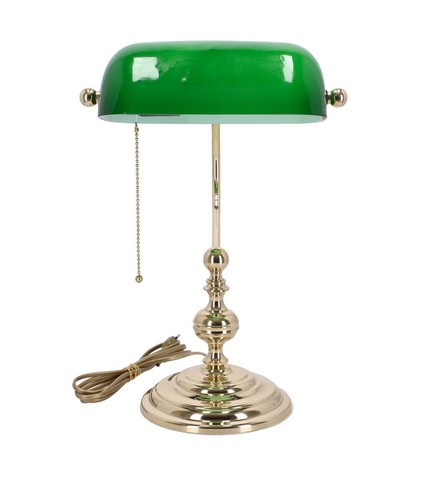 Lampada ministeriale con - , vetro
