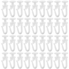  50 Pcs Ganci Binari Tende Bastone Per Soffitto Binario Accessori