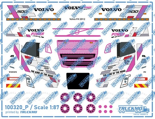 Decalcomanie truckmo volvo - truckmo, fh