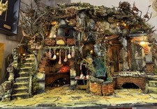 Cork Nativity with LED Lights