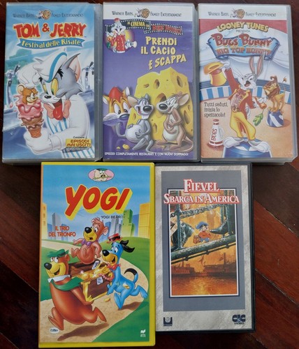 Lotto videocassette vhs - 5,