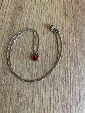 Collana In Argento Con Coccinella Portafortuna