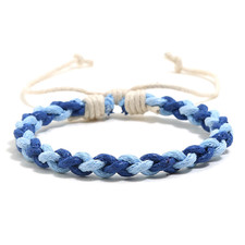 Braccialetto intrecciato - , a