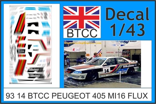 Decal 43 btcc 1993 14 - 93,